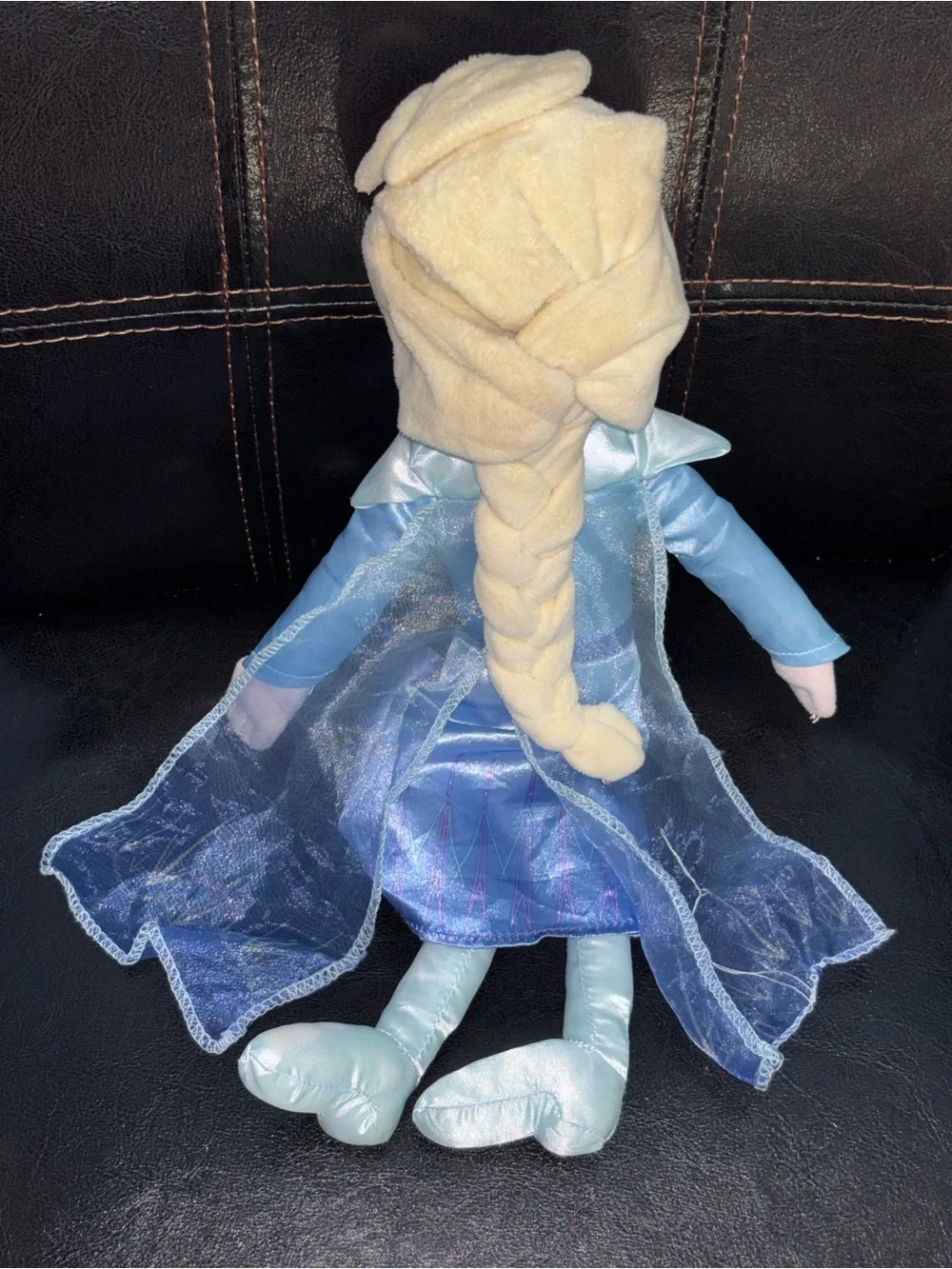 Disney Frozen II Elsa Plush Doll Princess Stuffed Blue Dress Cape 14” 2019